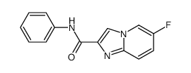 6-Fluoro-N-phenylimidazo[1,2-a]pyridine-2-carboxamide Structure