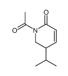 1-acetyl-5-isopropyl-5,6-dihydro-1H-pyridin-2-one Structure