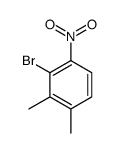 3-bromo-1,2-dimethyl-4-nitrobenzene Structure