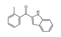 2-(2-Methylbenzoyl)-1H-indole结构式