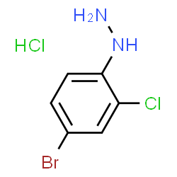 (4-Bromo-2-chlorophenyl)hydrazine hydrochloride picture