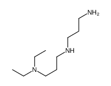 N'-[3-(diethylamino)propyl]propane-1,3-diamine结构式