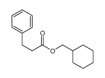 cyclohexylmethyl 3-phenylpropanoate Structure