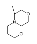 (S)-4-(3-Chloropropyl)-3-methylmorpholine Structure