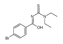 4-bromo-N-(diethylcarbamothioyl)benzamide结构式