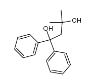 1,1-diphenyl-3-methylbutane-1,3-diol Structure