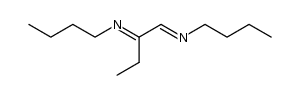 N,N'-(butane-1,2-diylidene)bis(butan-1-amine)结构式