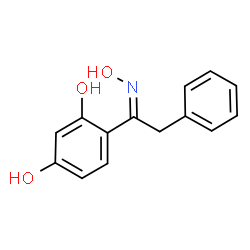 4-[(1Z)-N-hydroxy-2-phenylethanimidoyl]benzene-1,3-diol structure
