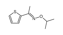 1-Thiophen-2-yl-ethanone O-isopropyl-oxime Structure