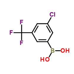 (3-Chloro-5-(trifluoromethyl)phenyl)boronic acid picture
