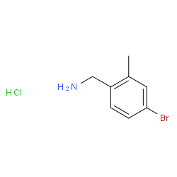 (4-Bromo-2-methylphenyl)methanamine hydrochloride picture