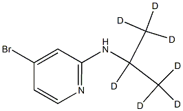 4-Bromo-2-(iso-propyl-d7-amino)pyridine结构式