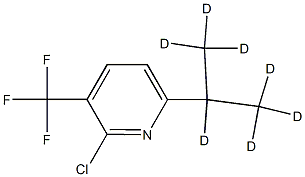 2-Chloro-3-trifluoromethyl-6-(iso-propyl-d7)-pyridine图片