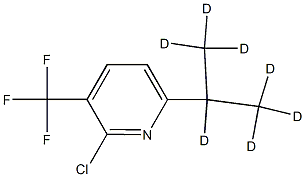 2-Chloro-3-trifluoromethyl-6-(iso-propyl-d7)-pyridine picture