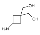 [3-氨基-1-(羟甲基)环丁基]甲醇结构式
