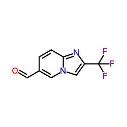 2-(Trifluoromethyl)imidazo[1,2-a]pyridine-6-carbaldehyde Structure