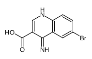 4-amino-6-bromoquinoline-3-carboxylic acid Structure