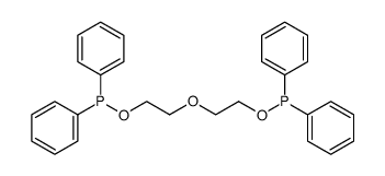 4-oxa-1,7-heptanediyl bis(diphenylphosphinite) Structure