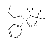 propyl phenyl(2,2,2-trichloro-1-hydroxyethyl)phosphinate Structure