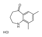 7,9-Dimethyl-3,4-dihydro-1H-benzo[b]azepin-5(2H)-one hydrochloride structure