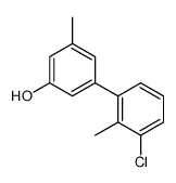 3-(3-chloro-2-methylphenyl)-5-methylphenol结构式