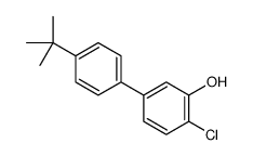 5-(4-tert-butylphenyl)-2-chlorophenol结构式