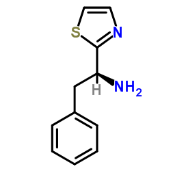 (S)-2-phenyl-1-(thiazol-2-yl)ethan-1-amine结构式