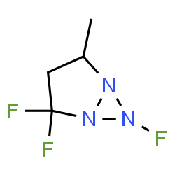 1,5,6-Triazabicyclo[3.1.0]hexane,2,2,6-trifluoro-4-methyl-(9CI) structure