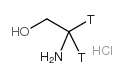 ETHANOLAMINE HYDROCHLORIDE, [1-3H] Structure
