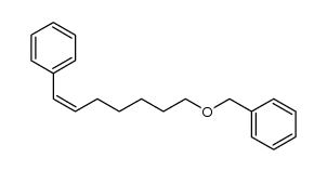 (Z)-1-Benzyloxy-7-phenylhept-6-ene结构式