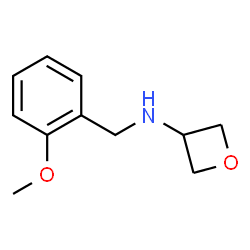 N-[(2-Methoxyphenyl)methyl]oxetan-3-amine结构式