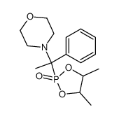 4-[1-(4,5-Dimethyl-2-oxo-2λ5-[1,3,2]dioxaphospholan-2-yl)-1-phenyl-ethyl]-morpholine Structure