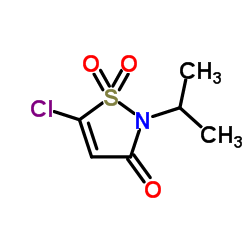 5-chloro-1,1-dioxo-2-propan-2-yl-1,2-thiazol-3-one Structure