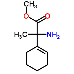 Methyl 2-(1-cyclohexen-1-yl)alaninate结构式