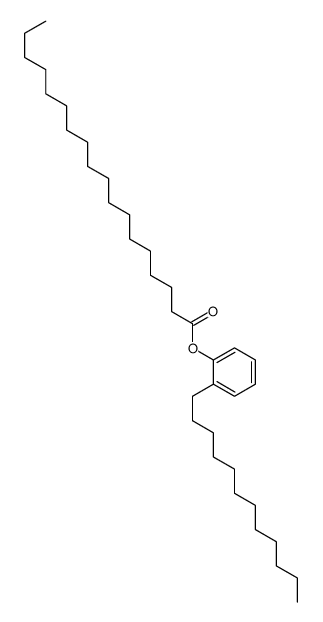 (2-dodecylphenyl) octadecanoate Structure