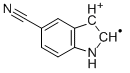 1H-Indole-5-carbonitrile,radicalion(1+)(9CI)结构式