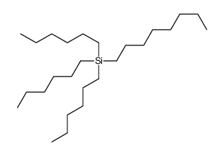 trihexyl(octyl)silane Structure