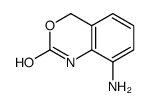 8-amino-1,4-dihydro-3,1-benzoxazin-2-one结构式