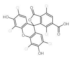 2',4,4',5',7,7'-HEXACHLORO-3',6'-DIHYDROXY-3-OXO-3H-SPIRO[ISOBENZOFURAN-1,9'-XANTHENE]-6-CARBOXYLIC ACID picture