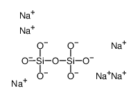 hexasodium,trioxido(trioxidosilyloxy)silane Structure