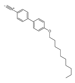 1-decoxy-4-(4-isocyanophenyl)benzene结构式
