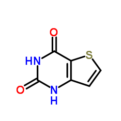 Thieno[3,2-d]pyrimidine-2,4-diol Structure