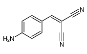 2-[(4-aminophenyl)methylidene]propanedinitrile Structure