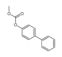 Carbonic acid methylbiphenyl-4-yl ester Structure