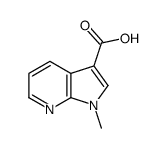 1-甲基-1H-吡咯并[2,3-B]吡啶-3-羧酸图片