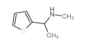 methyl[1-(thiophen-2-yl)ethyl]amine Structure