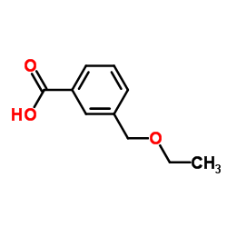 3-(Ethoxymethyl)benzoic acid结构式