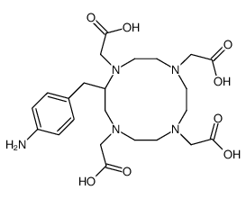 p-NH2-Bn-DOTA(B-200)结构式