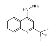 Quinoline,4-hydrazinyl-2-(trifluoromethyl)- structure