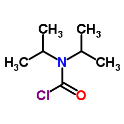 Diisopropylcarbamic chloride structure